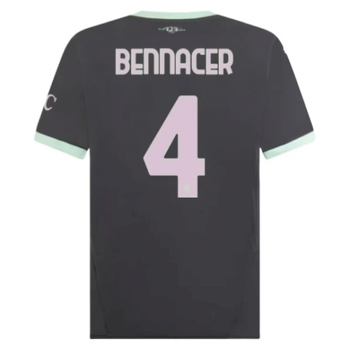 AC Mailand Bennacer 4 3 Trikot 2024 25 Fußballtrikots