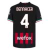 AC Mailand Bennacer 4 Heimtrikot 2022 23 Fußballtrikots