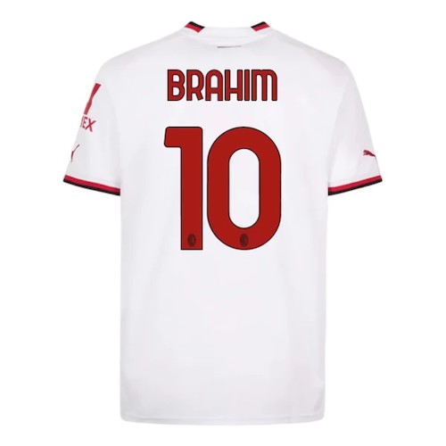 AC Mailand Brahim 10 Auswärtstrikot 2022 23 Fußballtrikots