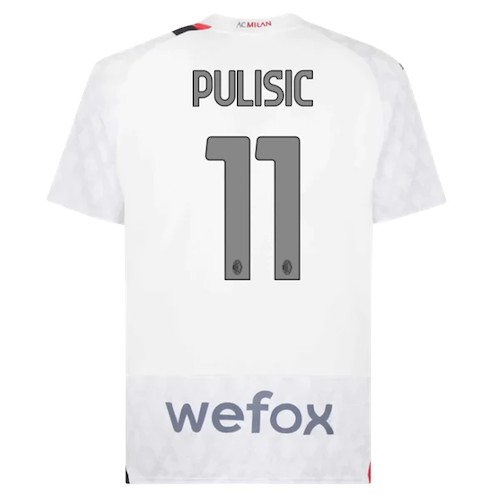 AC Mailand Christian Pulisic 11 Auswärts Fußballtrikots kaufen 2023-24