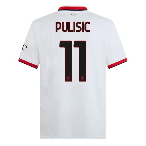AC Mailand Christian Pulisic 11 Auswärtstrikot 2024-25 Fußballtrikots