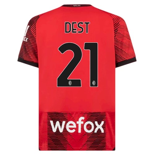AC Mailand Dest 21 Heimtrikot 2023-24 Fußballtrikots