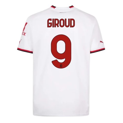 AC Mailand Giroud 9 Auswärtstrikot 2022-23 Fußballtrikots