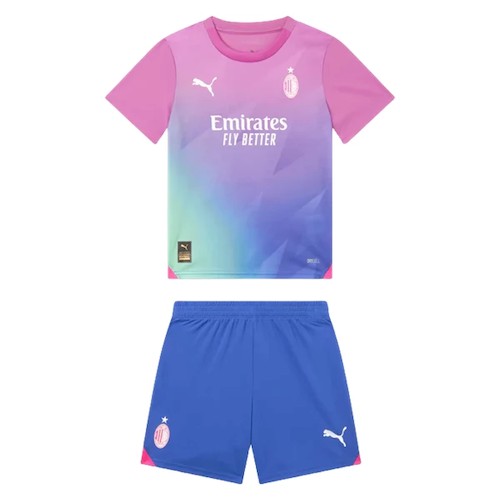 AC Mailand Kinder 3rd Trikotsatz 2023 2024 Fußballtrikots