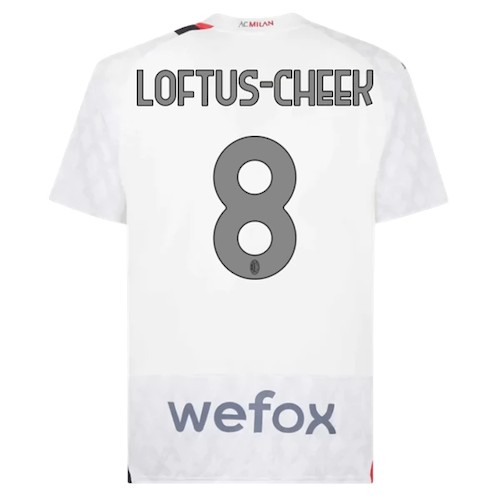 AC Mailand Loftus-Cheek 8 Auswärtstrikot 2023-24 Fußballtrikots
