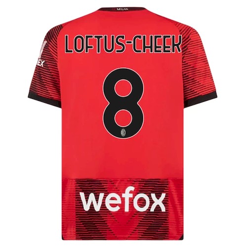 AC Mailand Loftus-Cheek 8 Heimtrikot 2023-24 Fußballtrikots