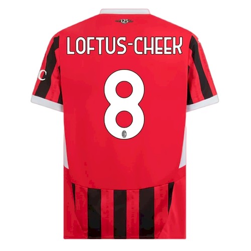 AC Mailand Loftus-Cheek 8 Heimtrikot 2024-25 Fußballtrikots