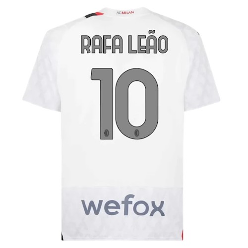 AC Mailand Rafael Leão 10 Auswärtstrikot 2023-24 Fußballtrikots