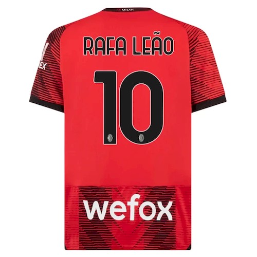 AC Mailand Rafael Leão 10 Heimtrikot 2023-24 Fußballtrikots