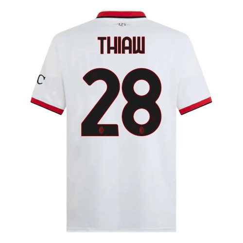 AC Mailand Thiaw 28 Auswärtstrikot 2024-25 Fußballtrikots