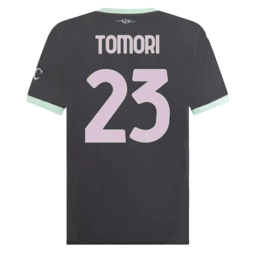 AC Mailand Tomori 23 3. Trikot 2024-25 Fußballtrikots