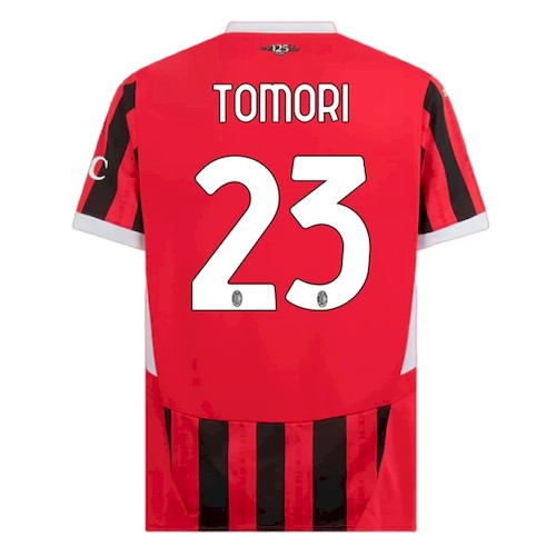 AC Mailand Tomori 23 Heimtrikot 2024-25 Fußballtrikots