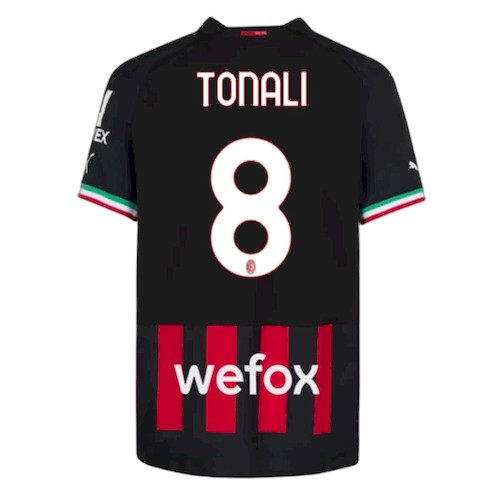 AC Mailand Tonali 8 Heimtrikot 2022-23 Fußballtrikots