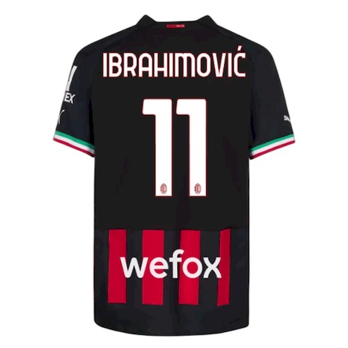 AC Mailand Zlatan Ibrahimović 11 Heimtrikot 2022-23 Fußballtrikots