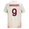 AS Roma Abraham 9 Auswärtstrikot 2024 25 Fußballtrikots