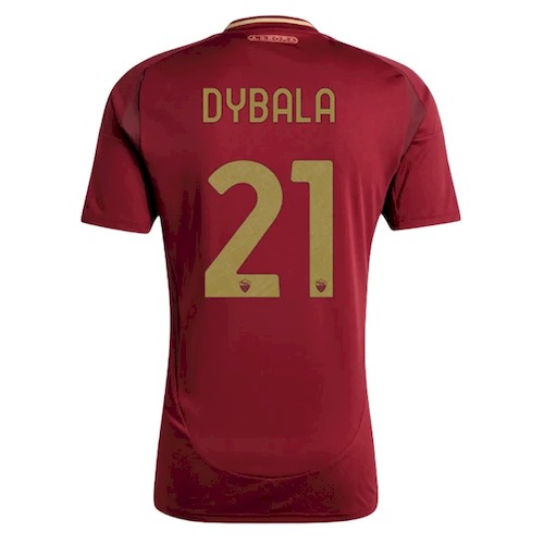 AS Roma Dybala 21 Heim Fußballtrikots kaufen 2024 25