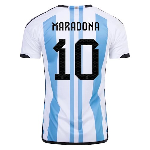 Argentinien Maradona 10 Heimtrikot 2022 Fußballtrikots