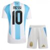 Argentinien Messi 10 Kinder Heim Trikotsatz 2024