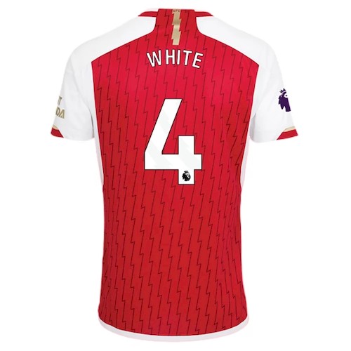 Arsenal Ben White 4 Heimtrikot 2023-24 Fußballtrikots
