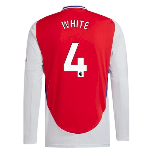 Arsenal Ben White 4 Heimtrikot 2024-25 Fußballtrikots - Langarm