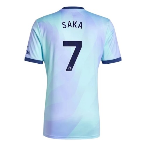 Arsenal Bukayo Saka 7 3. Trikot 2024-25 Fußballtrikots