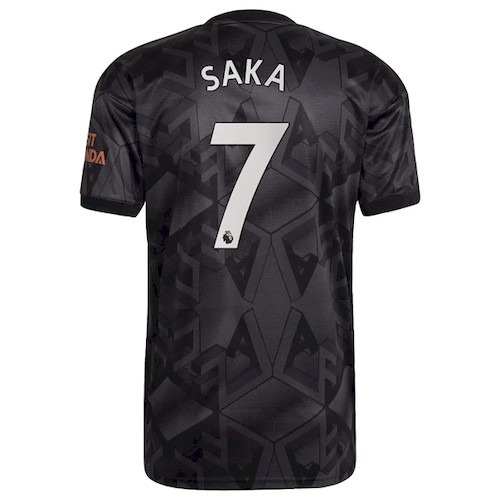 Arsenal Bukayo Saka 7 Auswärtstrikot 2022 23 Fußballtrikots