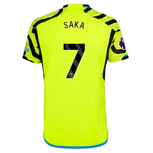 Arsenal Bukayo Saka 7 Auswärtstrikot 2023-24 Fußballtrikots