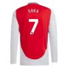 Arsenal Bukayo Saka 7 Heimtrikot 2024 25 Fußballtrikots Langarm