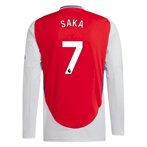 Arsenal Bukayo Saka 7 Heimtrikot 2024-25 Fußballtrikots - Langarm