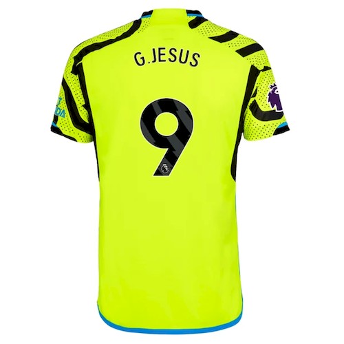 Arsenal G.Jesus 9 Auswärtstrikot 2023-24 Fußballtrikots