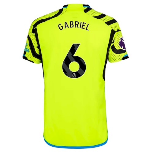 Arsenal Gabriel 6 Auswärtstrikot 2023-24 Fußballtrikots