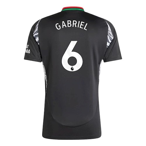 Arsenal Gabriel 6 Auswärtstrikot 2024-25 Fußballtrikots