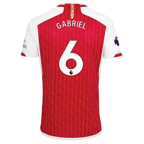 Arsenal Gabriel 6 Heimtrikot 2023 24 Fußballtrikots