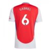 Arsenal Gabriel 6 Heimtrikot 2024 25 Fußballtrikots