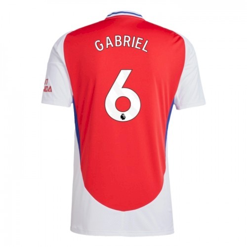 Arsenal Gabriel 6 Heimtrikot 2024 25 Fußballtrikots