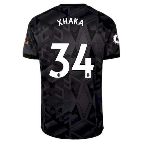Arsenal Granit Xhaka 34 Auswärtstrikot 2022-23 Fußballtrikots