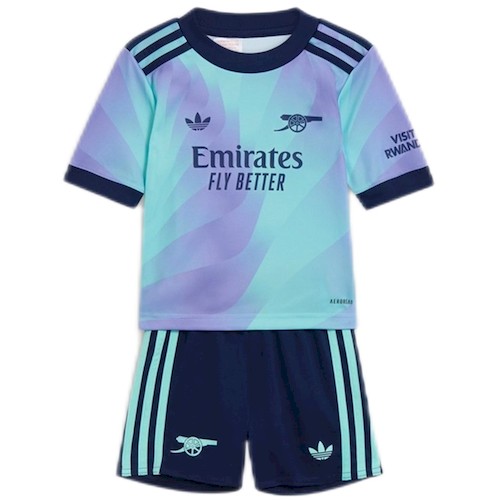Arsenal Kinder 3rd Trikotsatz 2024 2025 Fußballtrikots
