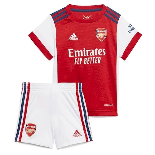 Arsenal Kinder Heim Trikotsatz 2021-22