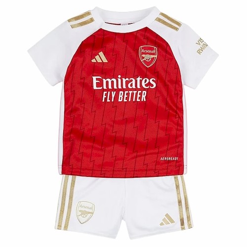 Arsenal Kinder Heim Trikotsatz 2023 2024 Fußballtrikots