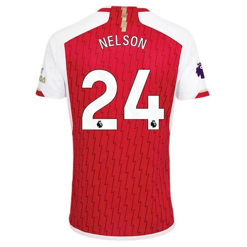 Arsenal Nelson 24 Heimtrikot 2023-24 Fußballtrikots