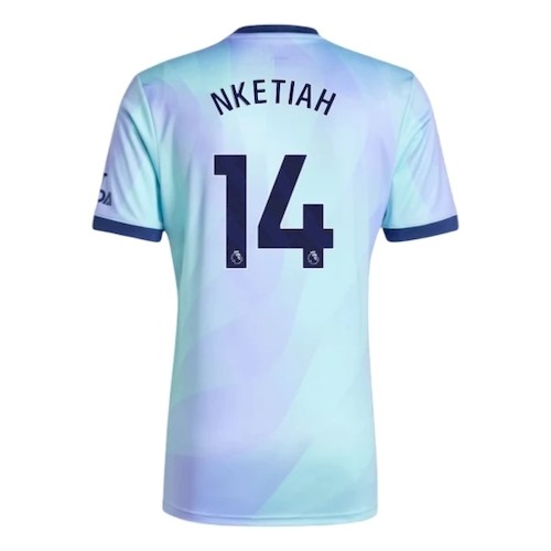 Arsenal Nketiah 14 3. Trikot 2024-25 Fußballtrikots