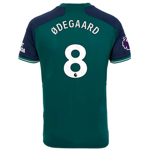 Arsenal Odegaard 8 3. Trikot 2023-24 Fußballtrikots