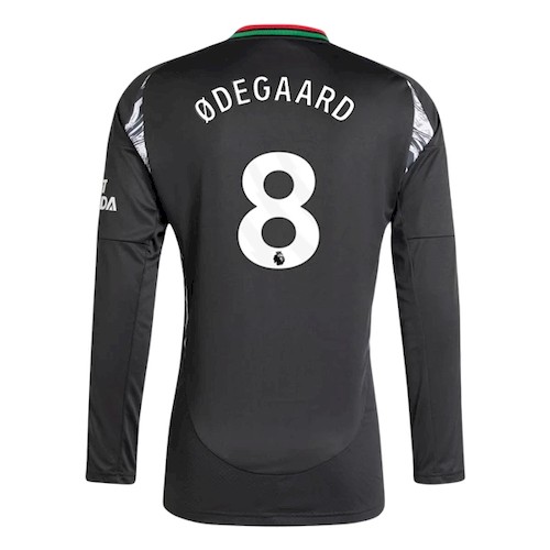 Arsenal Odegaard 8 Auswärtstrikot 2024-25 Fußballtrikots - Langarm