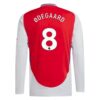 Arsenal Odegaard 8 Heimtrikot 2024 25 Fußballtrikots Langarm