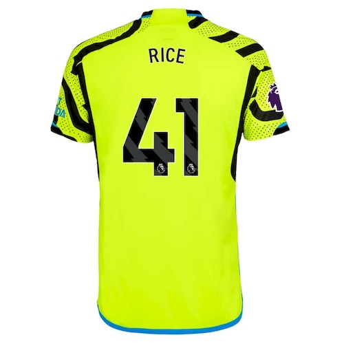 Arsenal Rice 41 Auswärtstrikot 2023-24 Fußballtrikots