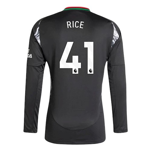 Arsenal Rice 41 Auswärtstrikot 2024-25 Fußballtrikots - Langarm