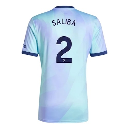 Arsenal Saliba 2 3. Trikot 2024-25 Fußballtrikots