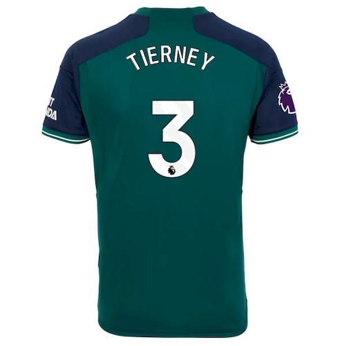 Arsenal Tierney 3 3. Trikot 2023-24 Fußballtrikots