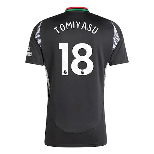 Arsenal Tomiyasu 18 Auswärtstrikot 2024-25 Fußballtrikots