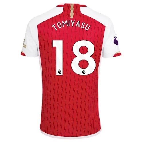 Arsenal Tomiyasu 18 Heimtrikot 2023-24 Fußballtrikots